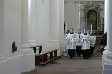 Aussendung der Sternsinger im Hohen Dom zu Fulda (Foto: Karl-Franz Thiede)